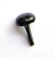 Papercraft Supply Invitation - 1000pcs 6X13mm Black Metal Brads for