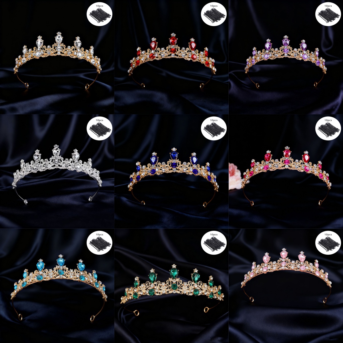 Bridal Tiara Vintage Scroll Rh - Event & Party Supply Photos review and price