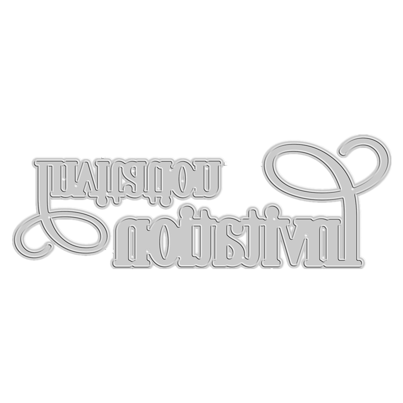 Invitation Words Metal Cutting - Papercraft Supply Invitation review and price