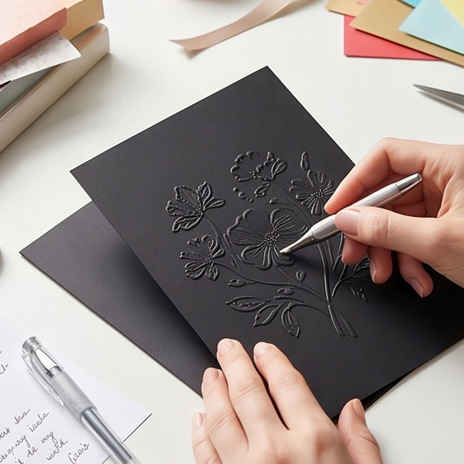 60Pcs Black Cardstock Thick He - Papercraft Supply Invitation review and price