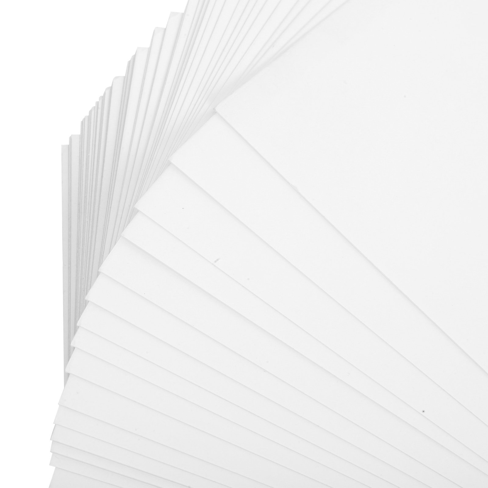 50Pcs White Thick Cardstock Sh - Papercraft Supply Invitation review and price