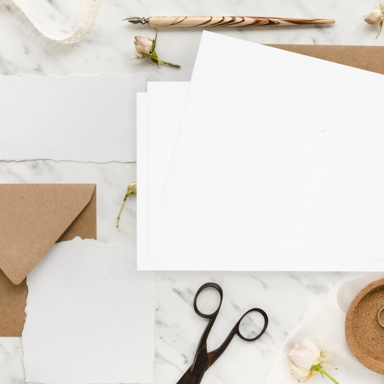 50Pcs White Thick Cardstock Sh - Papercraft Supply Invitation review and price